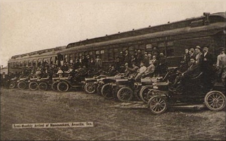 Semi-Monthly Arrival Of Homeseekers - 1907