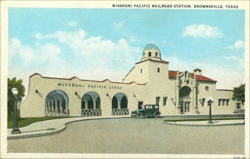 Railroad Depot - Missouri Pacific - 1920's