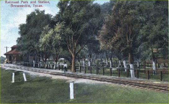 Railroad Park & Station - 1908