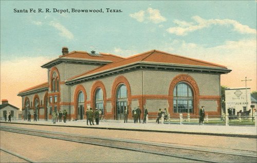 Santa Fe Railroad Depot - 1911
