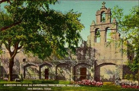 Mission San Juan DeCapestran - Built 1731