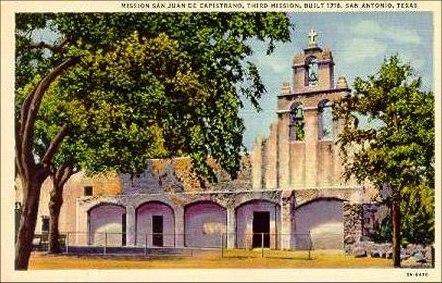 Mission San Juan DeCapestran - Built 1731