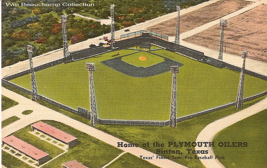 Home of the Plymouth Oilers - Texas' Finest Semi-Pro Baseball Park