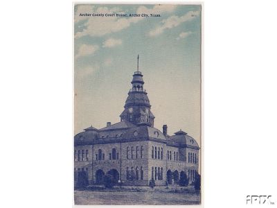 Archer County Courthouse 1909