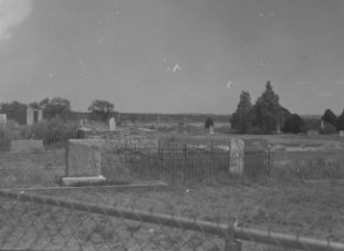 Front of Water Valley Cemetery