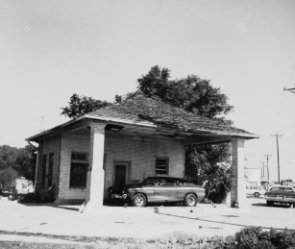 Front of Gas Station